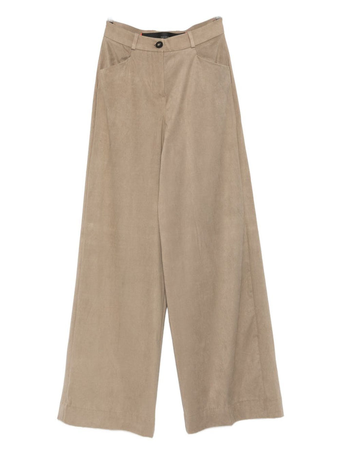 Rrd Damen Hose mit weitem Bein in braun 1