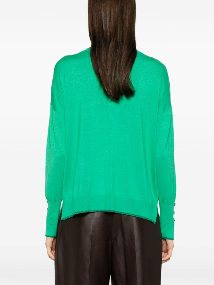 Liu.jo Women's Green Sweater 3