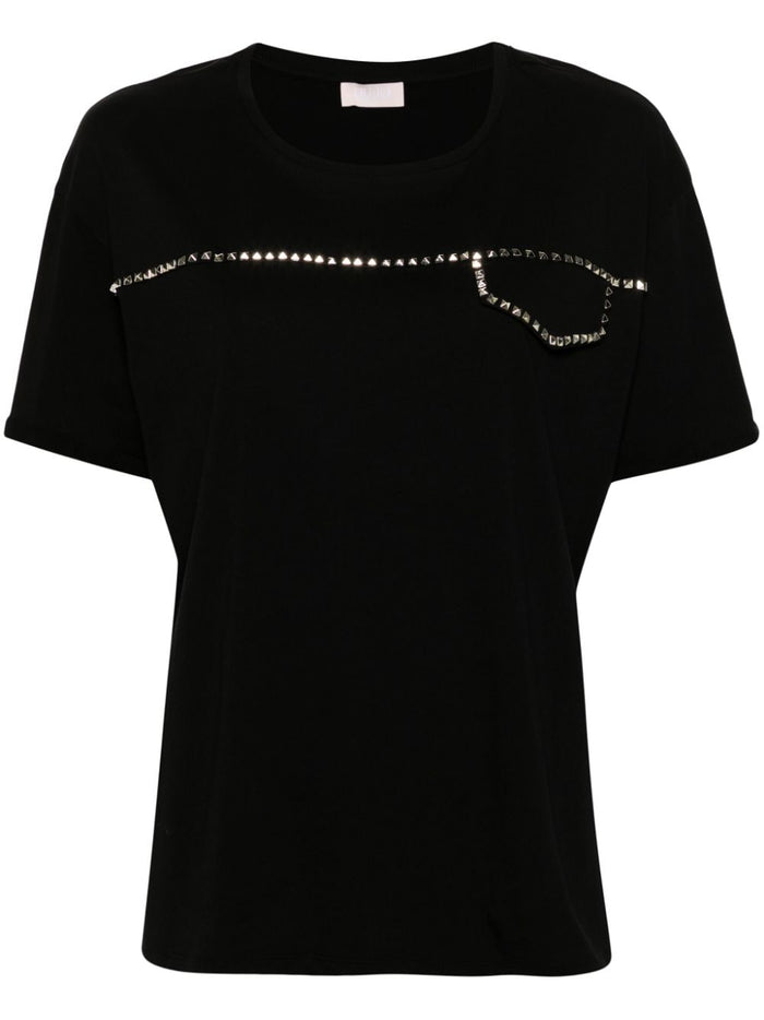 Liu.jo T-shirt Nero Donna 1