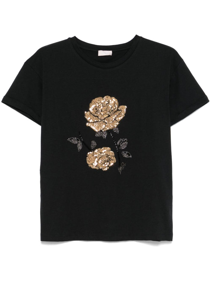 Liu.jo T-shirt Nero Donna 1