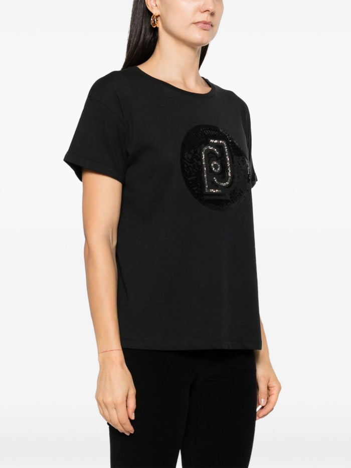 Liu.jo Women's Black T-shirt 5