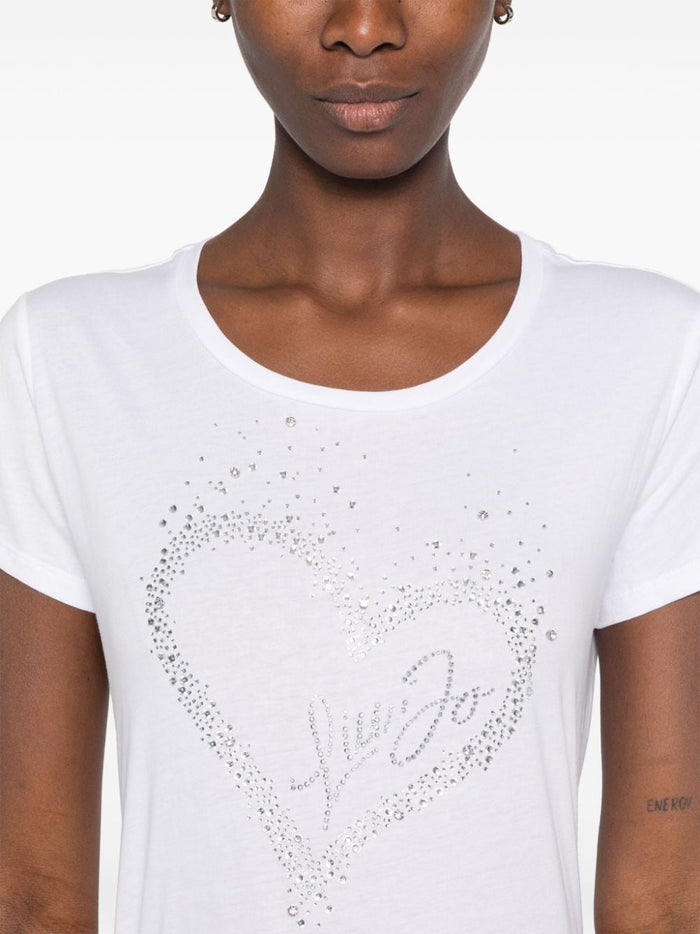 Liu.jo T-shirt Bianco Donna 5