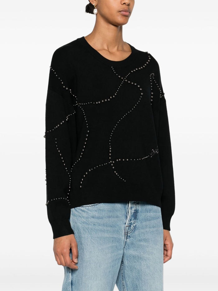 Liu.jo Women's Black Sweater 3