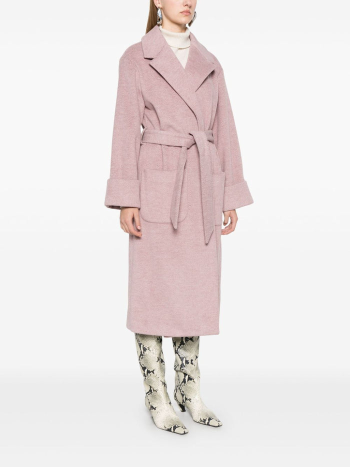 Liu.jo Pink Coat Women 4