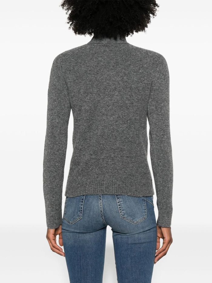 Liu Jo Gray Sweater Woman 4