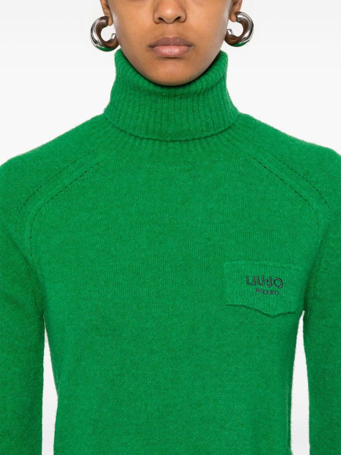 Liu Jo Maglia Verde Donna 4