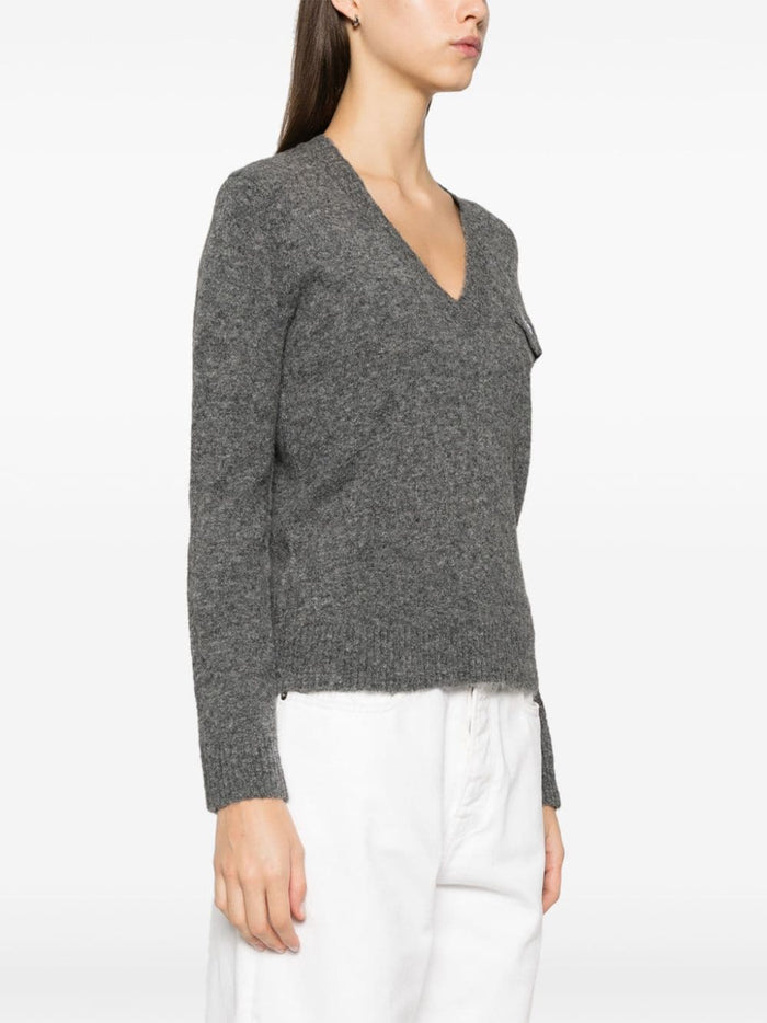 Liu Jo Gray Sweater Woman 4