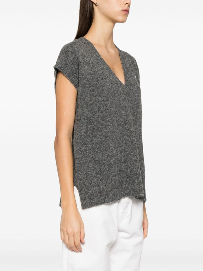 Liu Jo Gray Sweater Woman 5