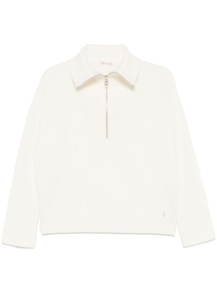 Liu.jo Women's White Sweater 1