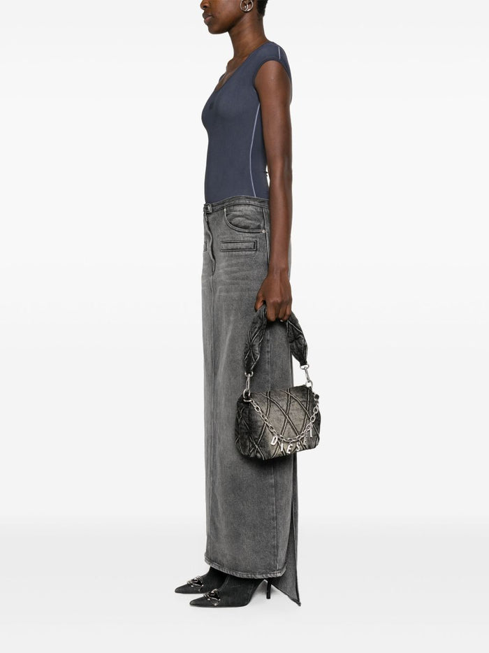 Diesel Borsa Nero Donna Charm-D Shoulder S 2