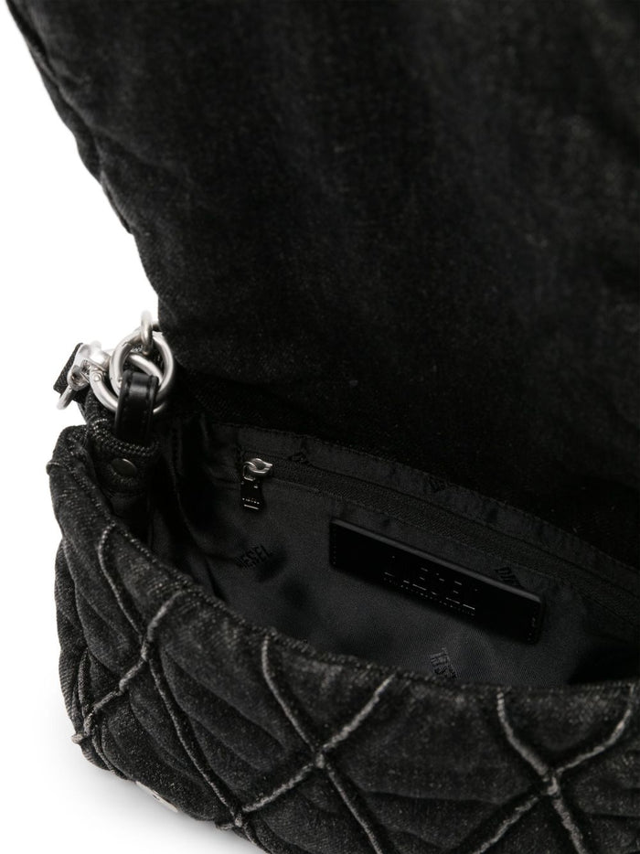 Diesel Borsa Nero Donna Charm-D Shoulder S 4