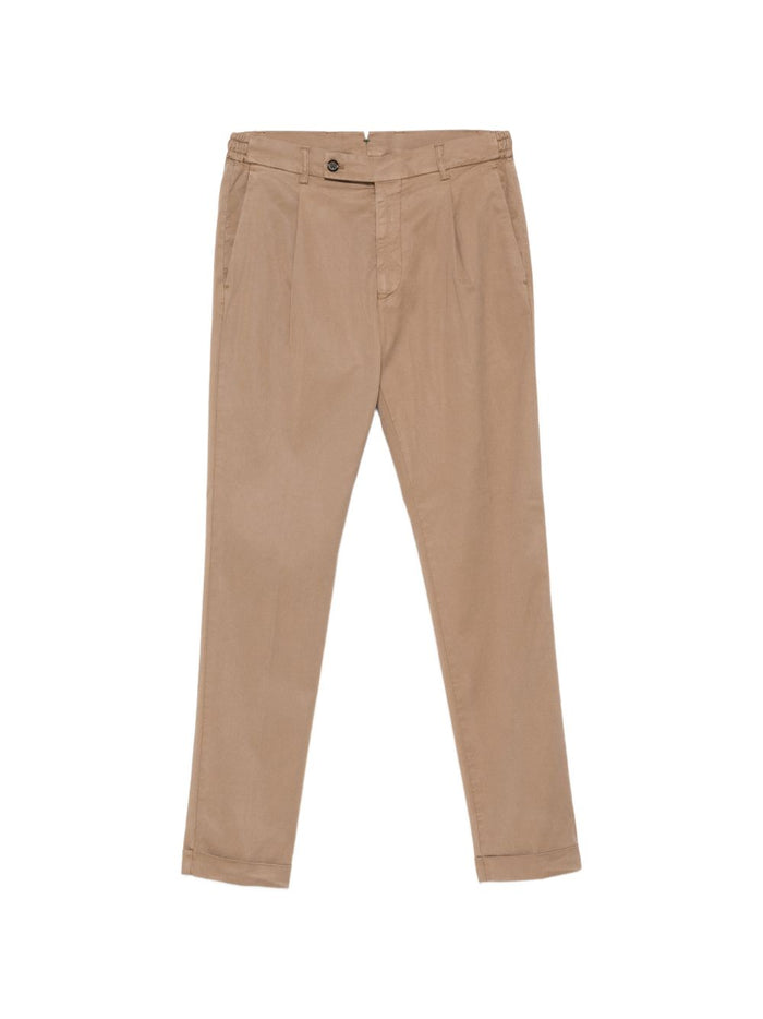 Berwich Pantaloni Beige Uomo Retro Long 5