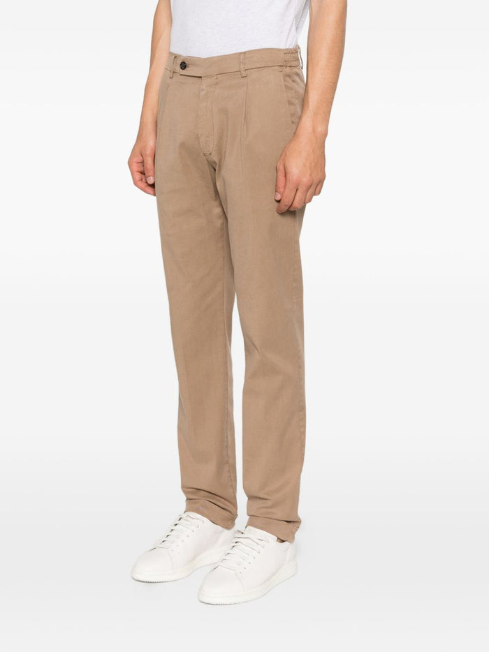 Berwich Pantaloni Beige Uomo Retro Long 1