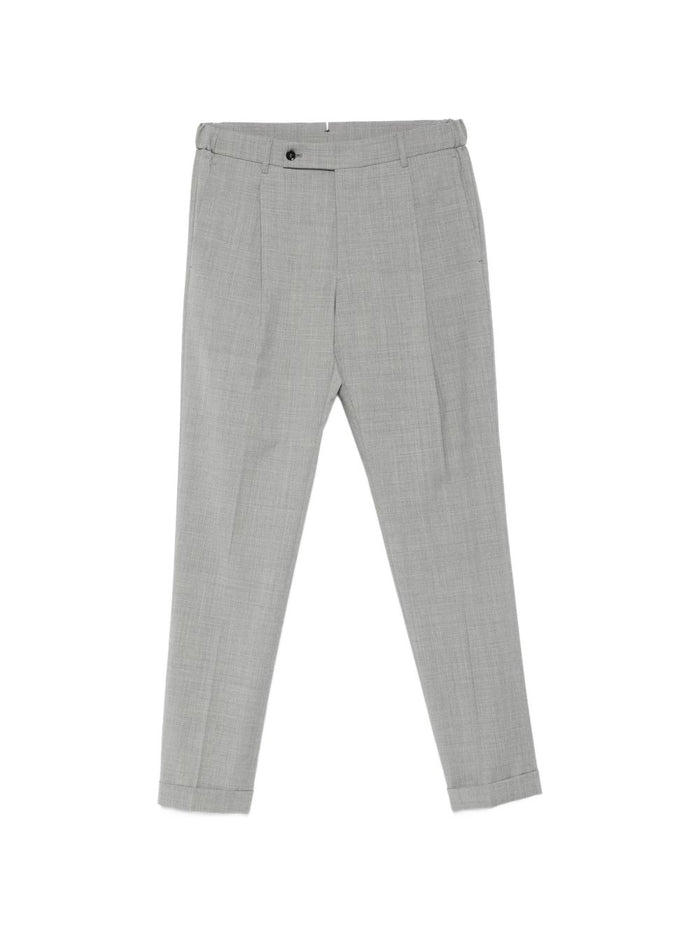 Berwich Pantaloni Grigio Uomo Retro Long 5