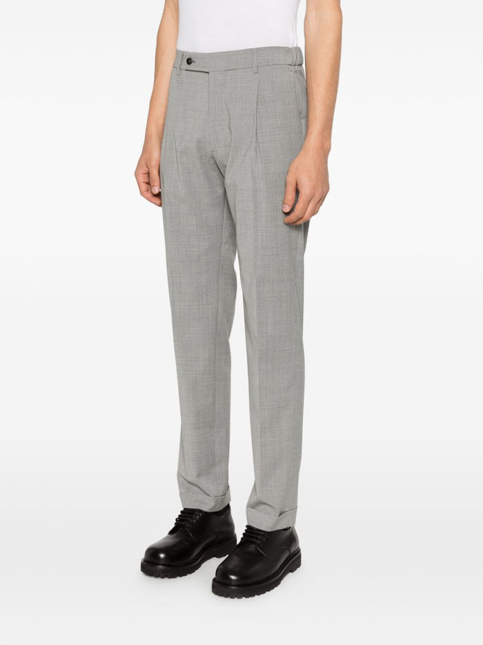 Berwich Pantaloni Grigio Uomo Retro Long 1