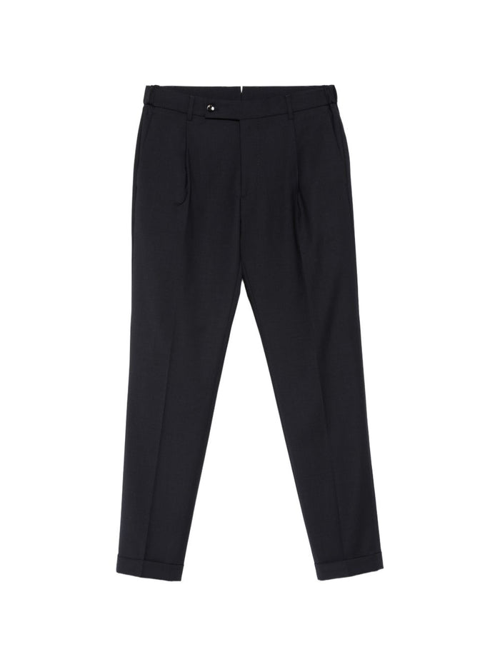 Berwich Pantaloni Blu Uomo Retro Long 5