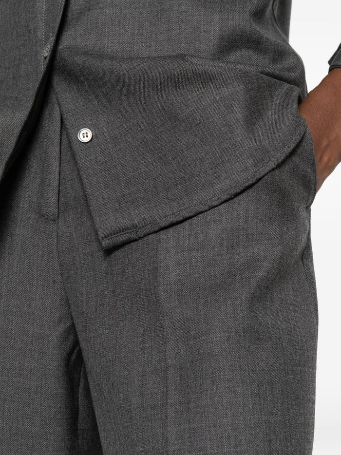 Caliban Pantalone Grigio Donna 3