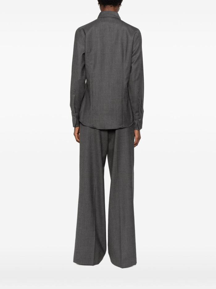 Caliban Camicia Grigio Donna 4