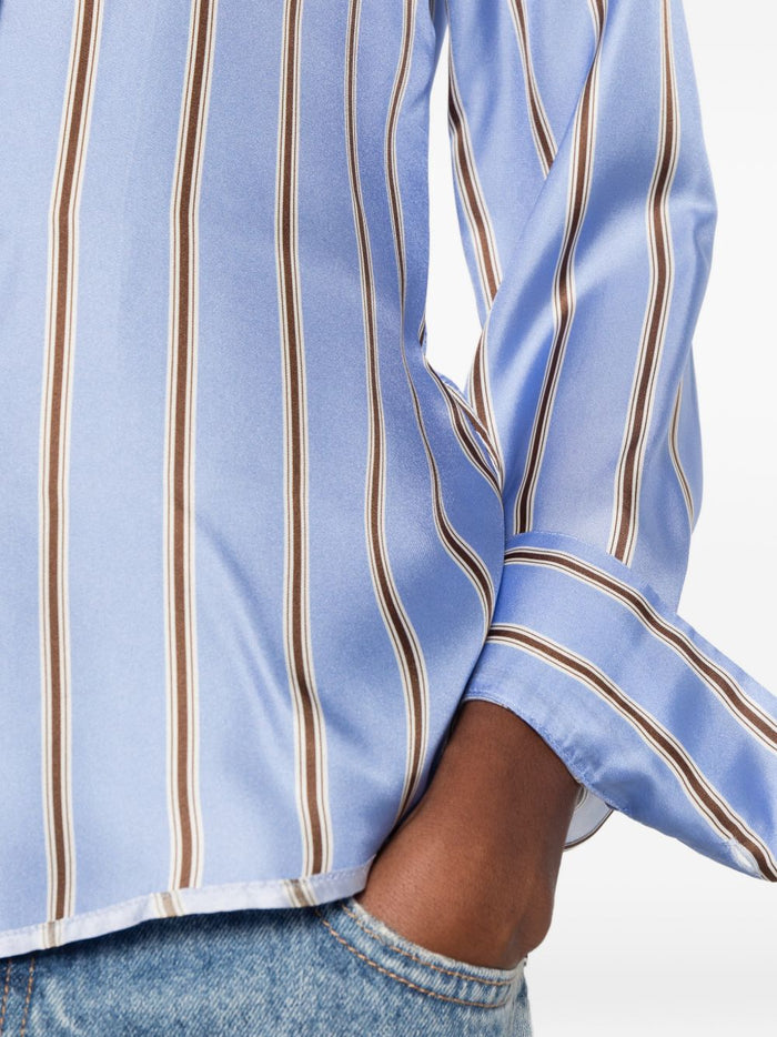 Caliban Camicia Azzurro Donna 2