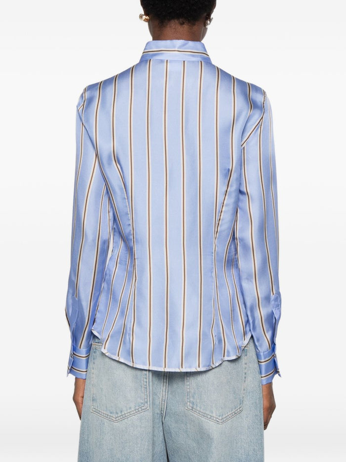 Caliban Camicia Azzurro Donna 5