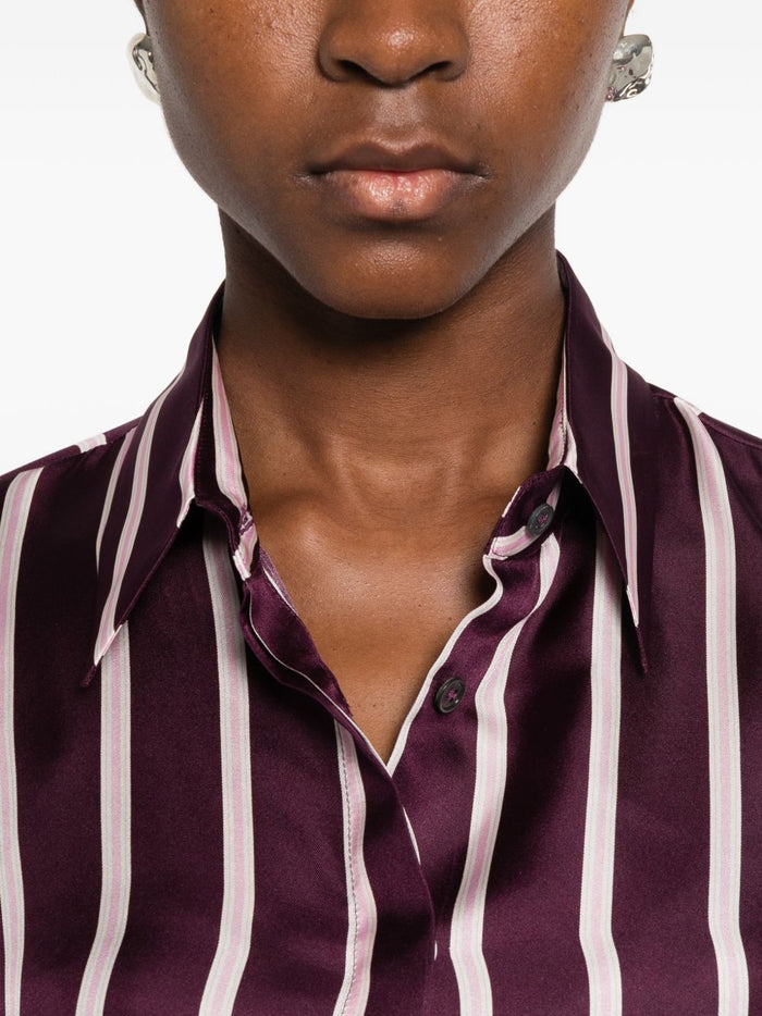 Caliban Camicia Rosso Donna 3