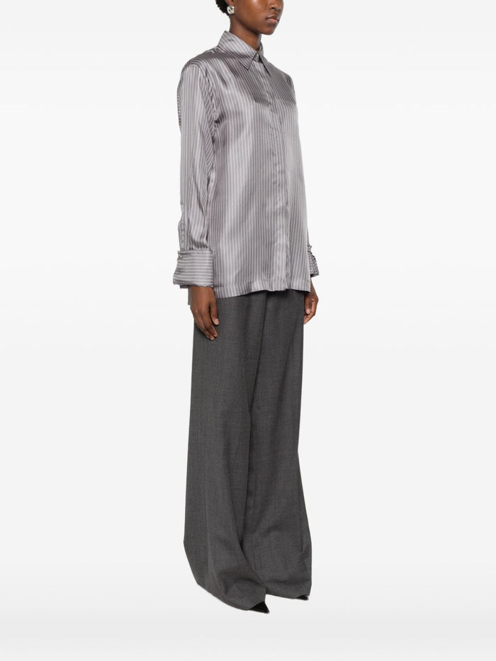 Caliban Camicia Grigio Donna 4