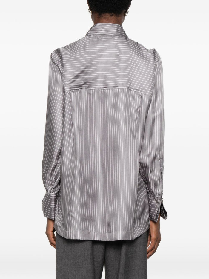 Caliban Camicia Grigio Donna 5