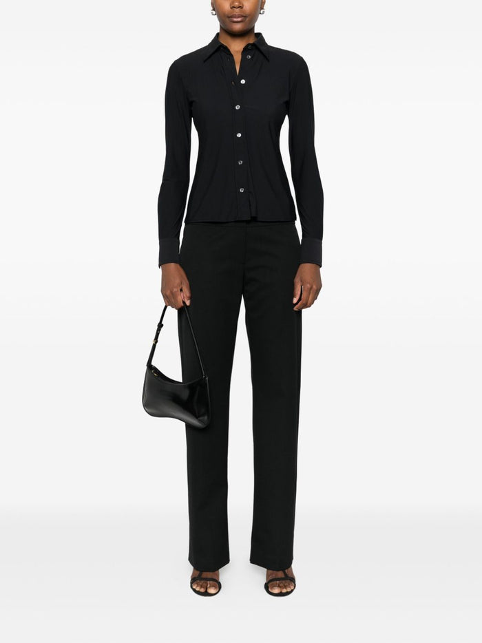 Caliban Camicia Nero Donna 2