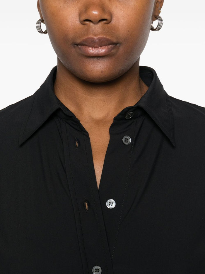 Caliban Camicia Nero Donna 3
