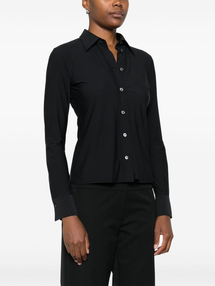 Caliban Camicia Nero Donna 5