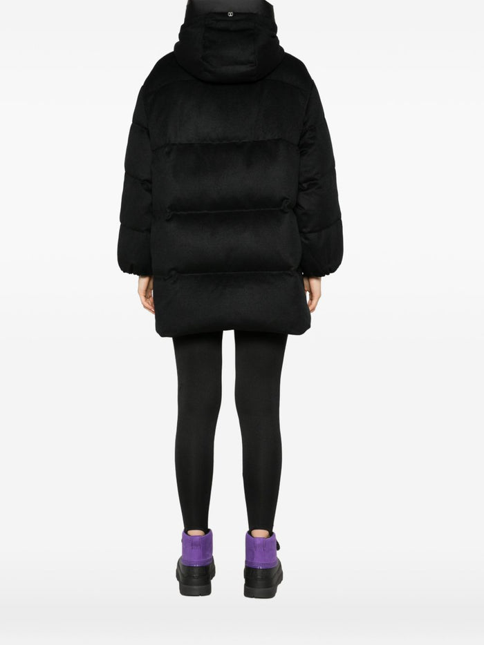 Duno Giaccone Nero Donna 4