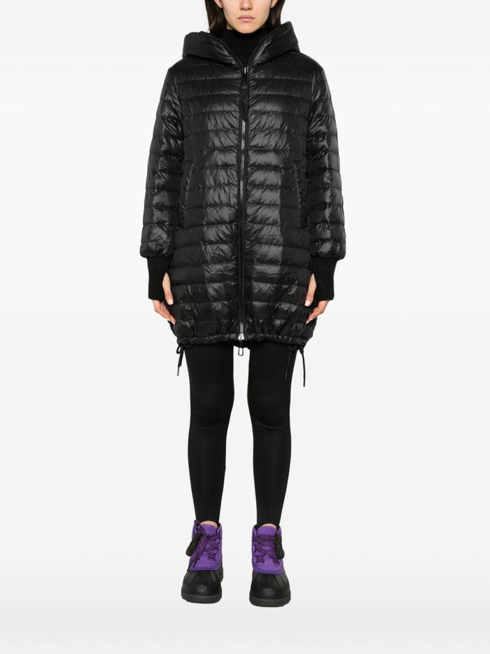 Duno Giaccone Nero Donna 5