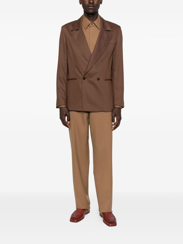 Kostüm Herren-Jacke, braun, zweireihig 3