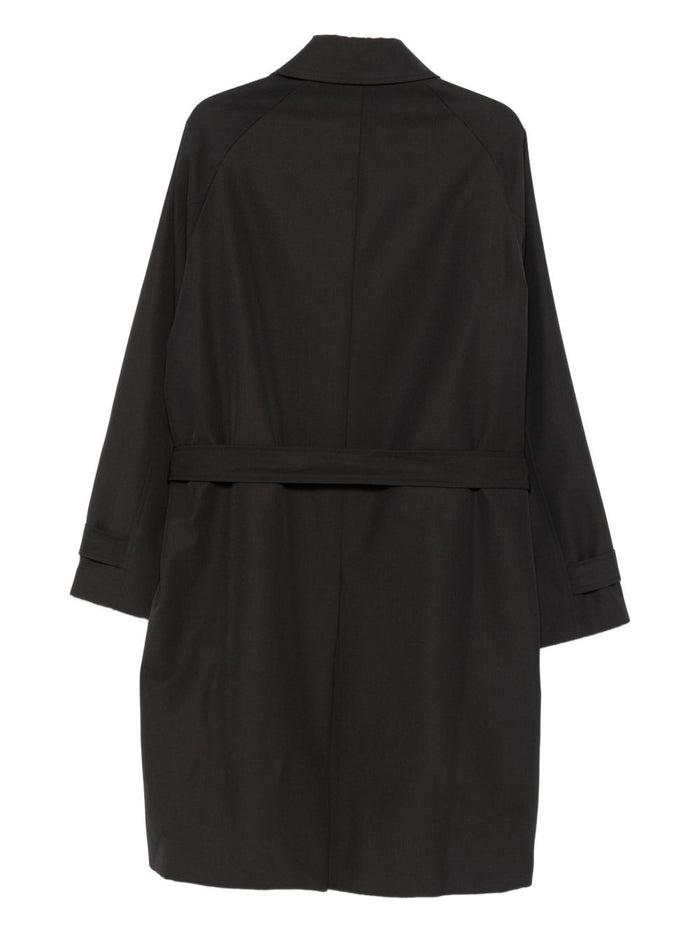 Costumein Herren-Trenchcoat in Braun mit Gürtel 2