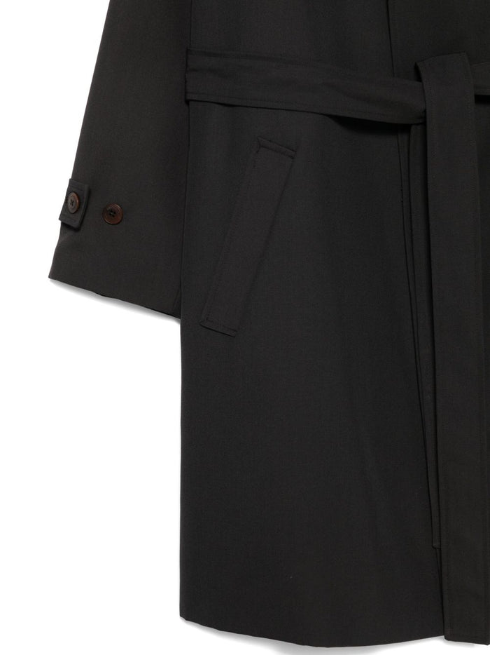 Costumein Herren-Trenchcoat in Braun mit Gürtel 3