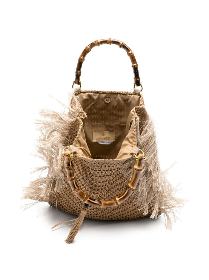La Milanesa Borsa Zahra Donna Beige 3