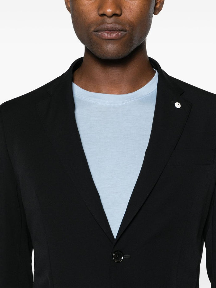 Luigi Bianchi Herrenanzug in Schwarz 3