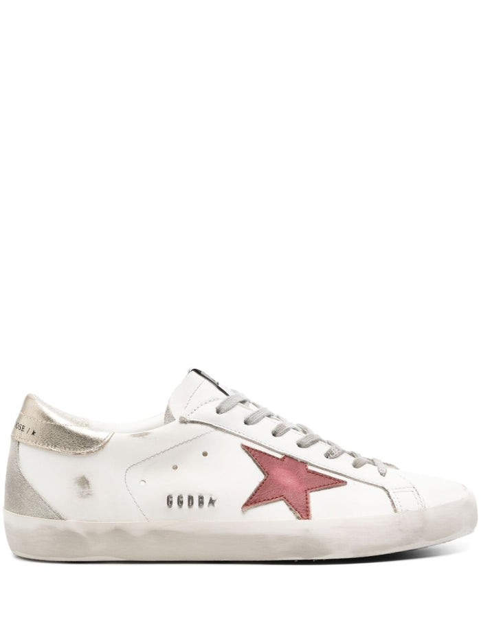 Golden Goose Scarpa Bianco Uomo Super Star 1