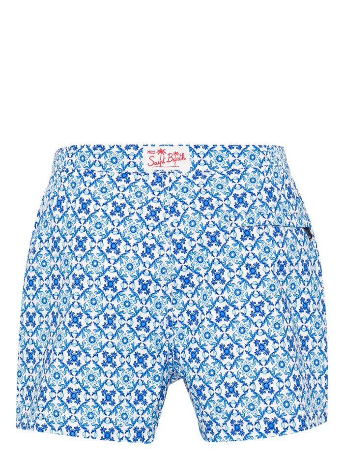 Mc2 Saint Barth Men's Boxer Harrys Graphic Pattern 2