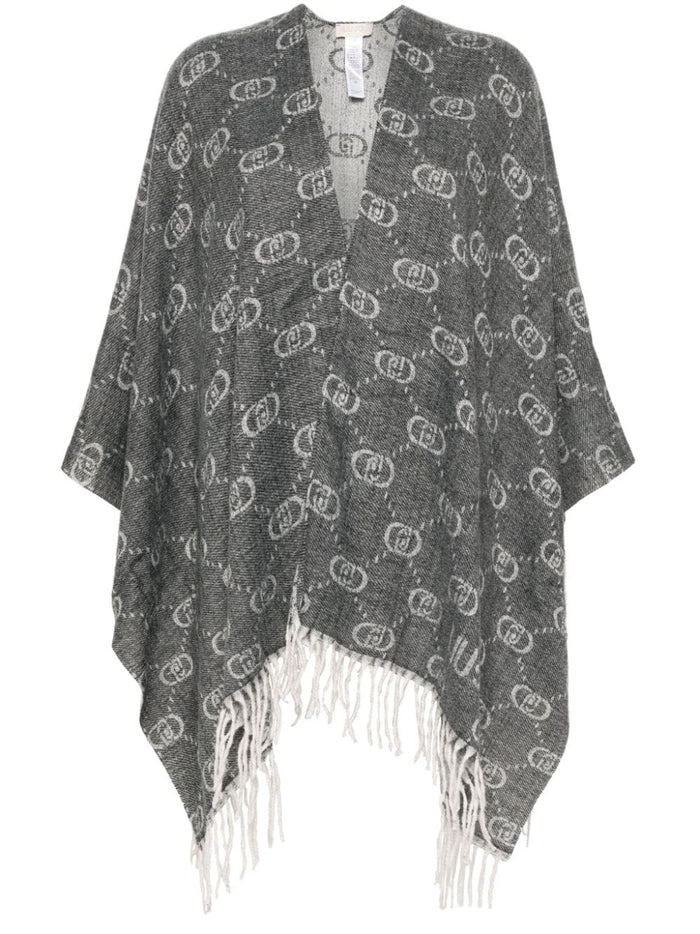 Liu.jo Gray Poncho Woman 1