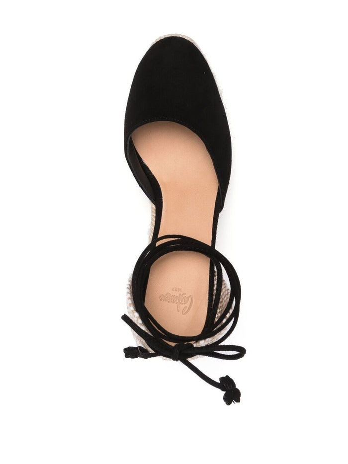 Castaner Scarpa Nero Donna Espadrillas Tacco 9.5 cm 2