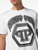 Philipp Plein T-shirt Bianco Uomo Logo 3D 4