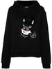 Dsquared2 French Bulldog Women's Black Sweatshirt 3