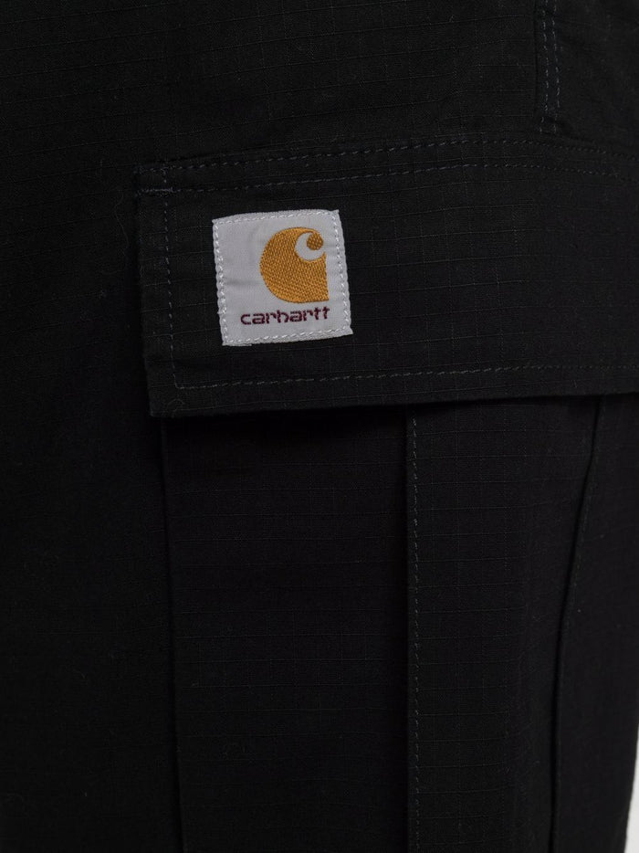 Carhartt Bermuda Nero Uomo Cargo 4