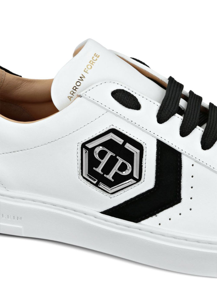 Philipp Plein Scarpa Bianco Uomo Arrow Force 2