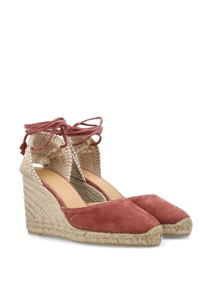 Castaner Scarpa Rosso Donna Espadrillas Tacco 9.5 cm 4