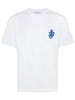 Jwanderson White Men's T-shirt with Logo Embroidery 5