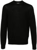 Dsquared2 Maglia Nero Uomo Micro Ricamo D2 5