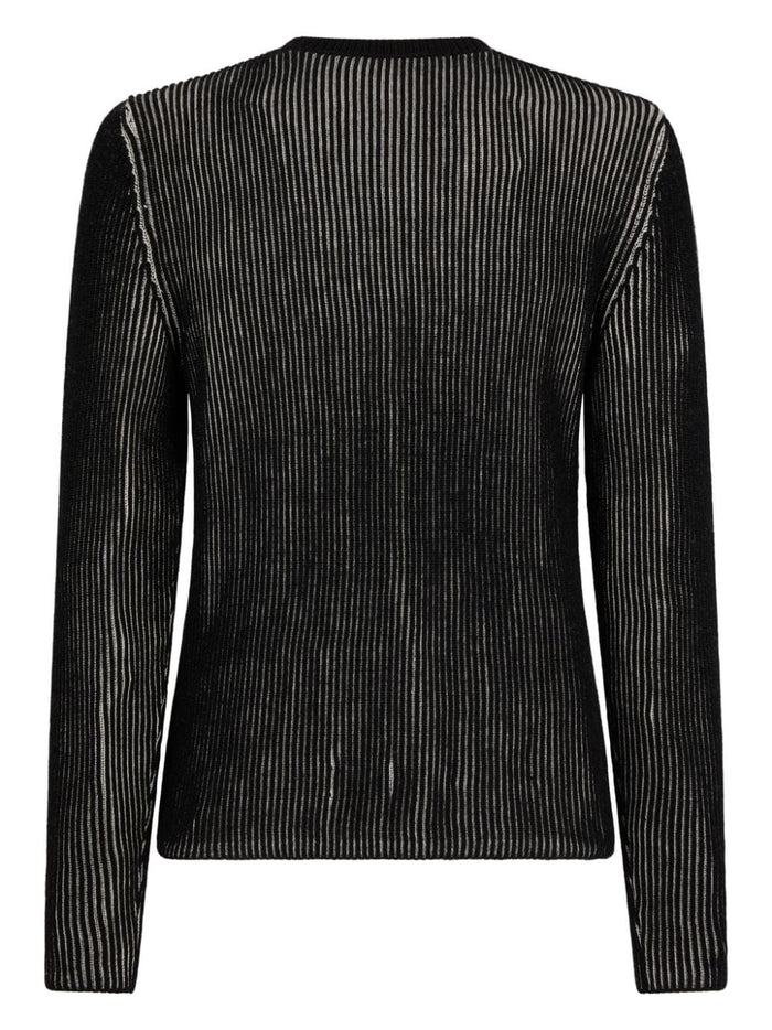 Dsquared2 Men's Black Icon Ribbed Sweater 2