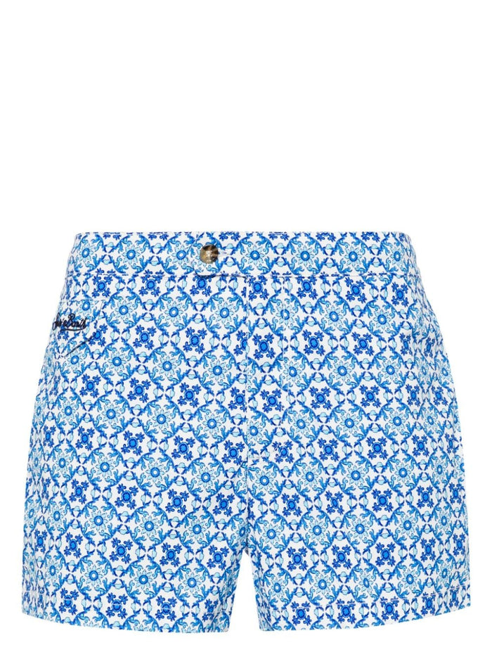 Mc2 Saint Barth Men's Boxer Harrys Graphic Pattern 1